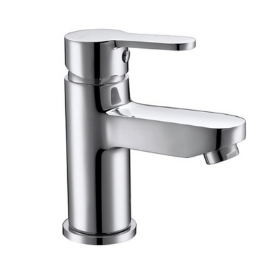 Luna Chrome Basin Mixer Tap w/ Click-Clack Waste - Bathrooms