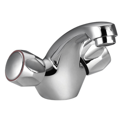 Entree Chrome Basin Mixer Tap w/ Click-Clack Waste - Bathrooms