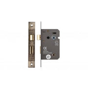 3 Lever Bathroom Lock Satin Nickel -
