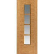Bela Pre Finished Glazed Internal Door - All Sizes - Doors