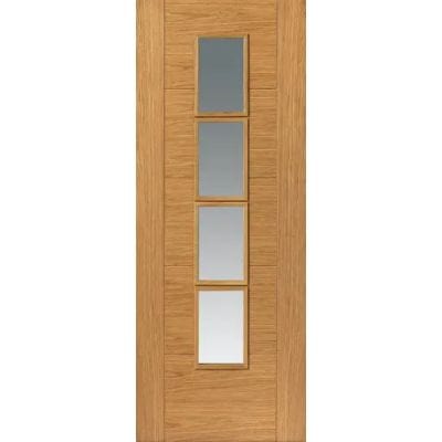 Bela Pre Finished Glazed Internal Door - All Sizes - Doors