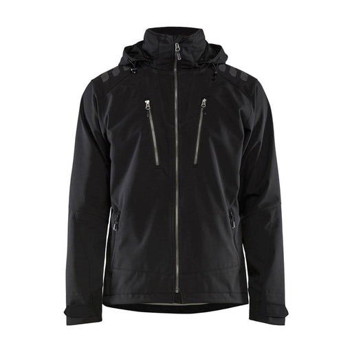 Blåkläder 4749 Stretch Hooded Softshell Jacket, wind and waterproof fabric - Apparel & Accessories > Clothing > Outerwear > Coats & Jackets > Windbreakers SOFTSHELL JACKETS
