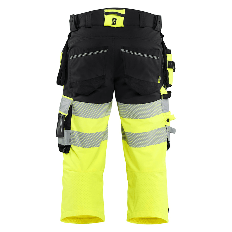 Blaklader 1123 Hi-Vis 4-Way Stretch 3/4 Pirate Trousers - Apparel & Accessories > Clothing > Uniforms > Contractor Pants & Coveralls PIRATE TROUSERS