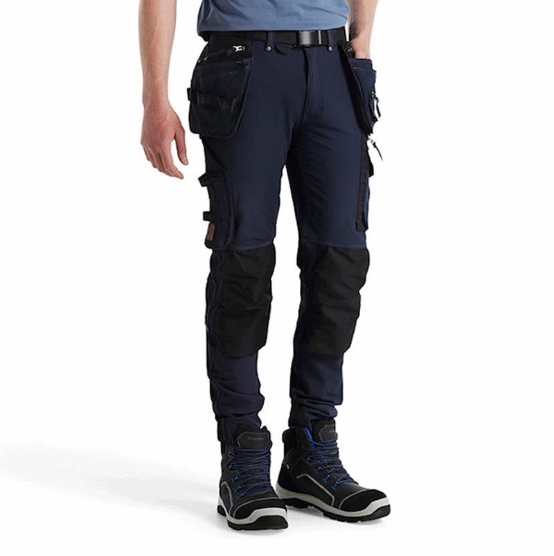 Blaklader 1998 Craftsman X1900 Holster Pocket 4-Way Stretch Work Trousers - KNEE PAD TROUSERS