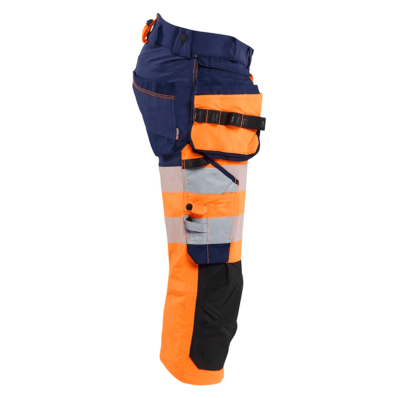 Blaklader 1123 Hi-Vis 4-Way Stretch 3/4 Pirate Trousers - Apparel & Accessories > Clothing > Uniforms > Contractor Pants & Coveralls PIRATE TROUSERS