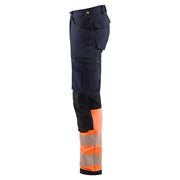 Blaklader 1193 Hi-Vis 4-Way Stretch Work Trousers - HI-VIS TROUSERS