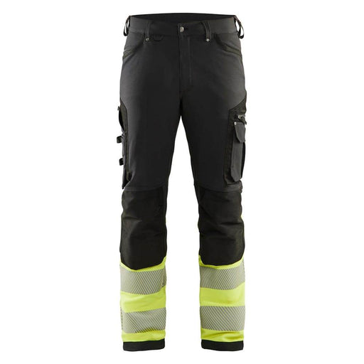 Blaklader 1193 Hi-Vis 4-Way Stretch Work Trousers - HI-VIS TROUSERS