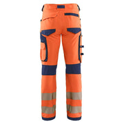 Blaklader 1197 Hi-Vis 4-Way Stretch Work Trousers - HI-VIS TROUSERS