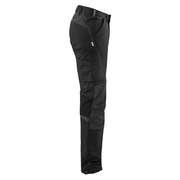 Blaklader 1422 4-Way Stretch Service Work Trousers Black/Dark Grey, 37" Waist Short Leg - Apparel & Accessories > Clothing > Pants > Cargo Pants SALE TROUSERS