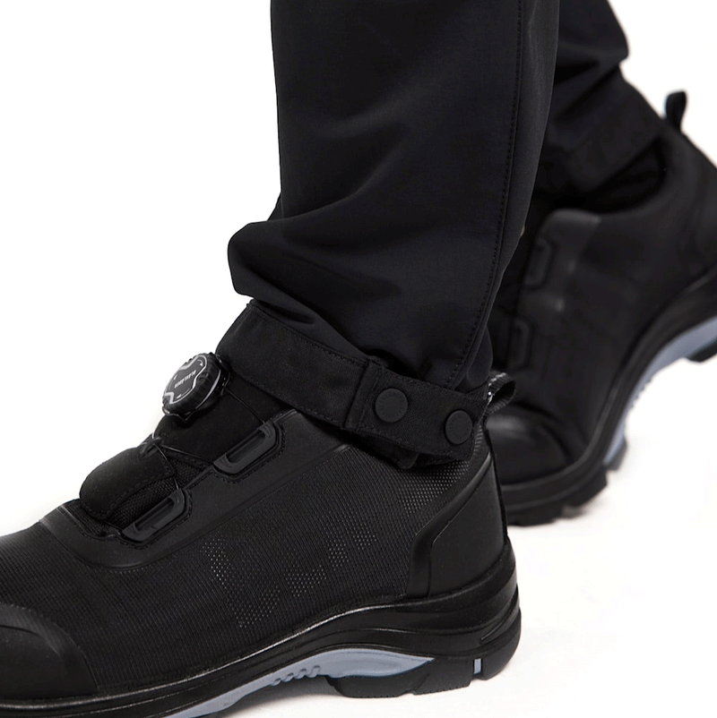 Blaklader 1422 4-Way Stretch Service Work Trousers Black / Dark Grey - BASIC & REAPER TROUSERS