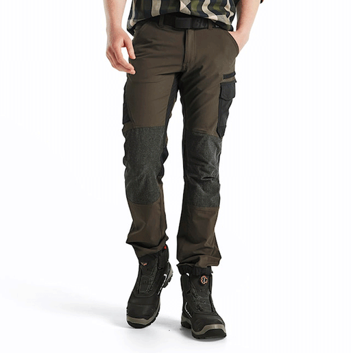 Blaklader 1422 4-Way Stretch Service Work Trousers Olive Green - BASIC & REAPER TROUSERS