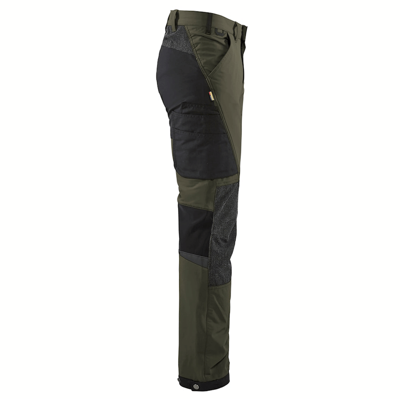 Blaklader 1422 4-Way Stretch Service Work Trousers Olive Green - BASIC & REAPER TROUSERS