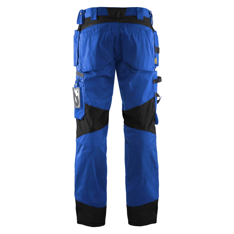 Blaklader 1555 Holster Pocket Craftsmen Work Trousers Cornflower Blue - KNEE PAD TROUSERS
