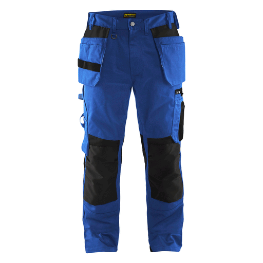 Blaklader 1555 Holster Pocket Craftsmen Work Trousers Cornflower Blue - KNEE PAD TROUSERS