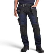 Blaklader 1599 Twill Craftsmen Holster Pocket Stretch Work Trouser - KNEE PAD TROUSERS