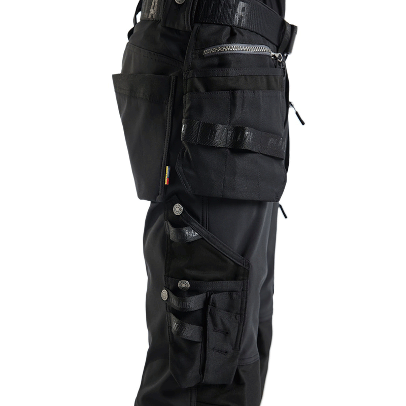 Blaklader 1805 Softshell Holster Pocket Craftsman Trouser - KNEE PAD TROUSERS