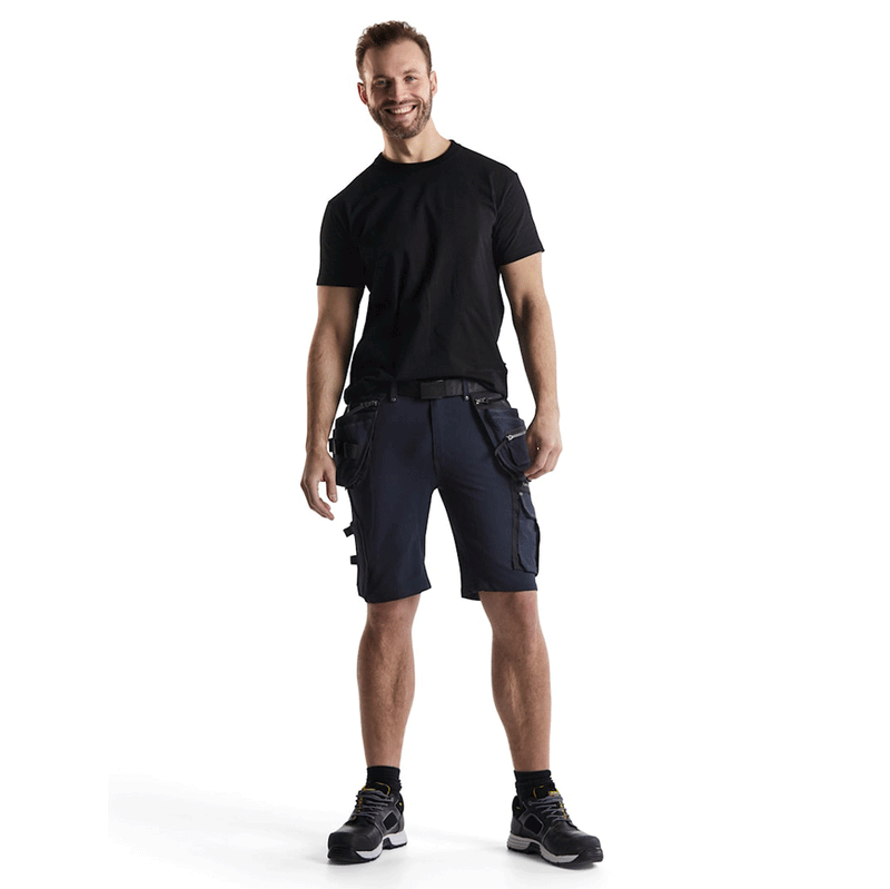 Blaklader 1988 Craftsmen 4-Way Stretch Holster Pocket Work Shorts X1900 - SHORTS
