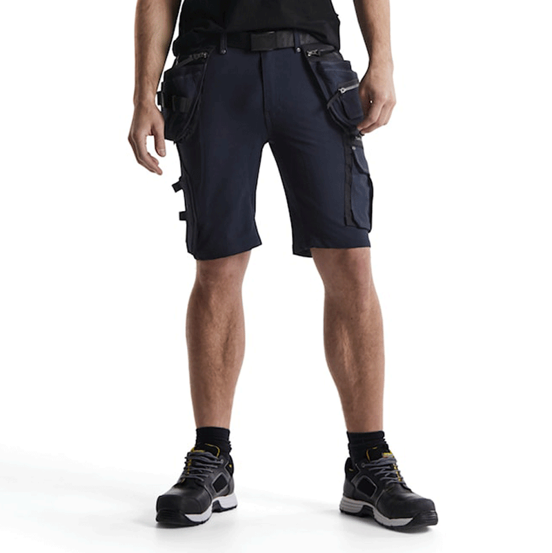 Blaklader 1988 Craftsmen 4-Way Stretch Holster Pocket Work Shorts X1900 - SHORTS