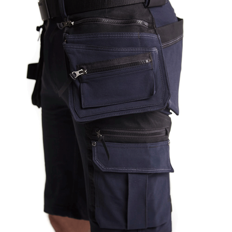 Blaklader 1988 Craftsmen 4-Way Stretch Holster Pocket Work Shorts X1900 - SHORTS