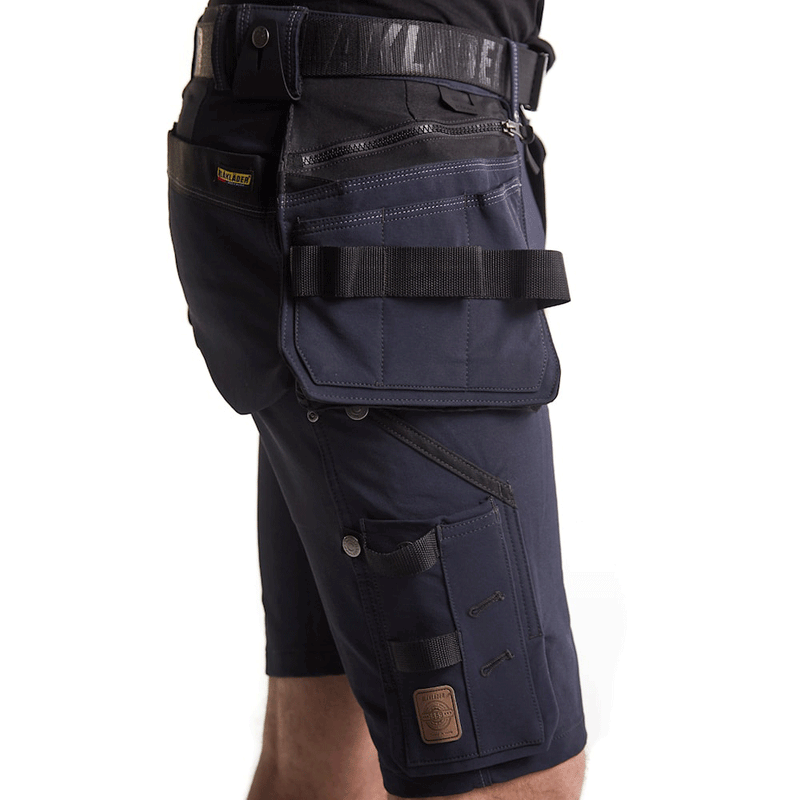 Blaklader 1988 Craftsmen 4-Way Stretch Holster Pocket Work Shorts X1900 - SHORTS