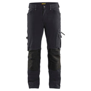 Blaklader 1989 4-Way Stretch Craftsmen Work Trousers - KNEE PAD TROUSERS
