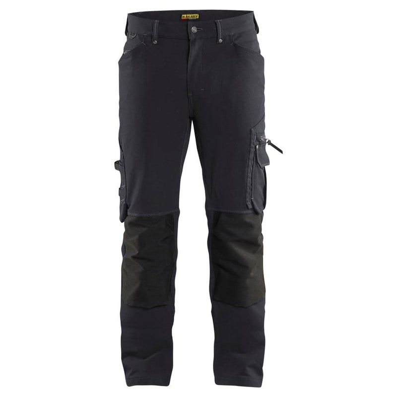 Blaklader 1989 4-Way Stretch Craftsmen Work Trousers - KNEE PAD TROUSERS