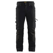 Blaklader 1989 4-Way Stretch Craftsmen Work Trousers - KNEE PAD TROUSERS