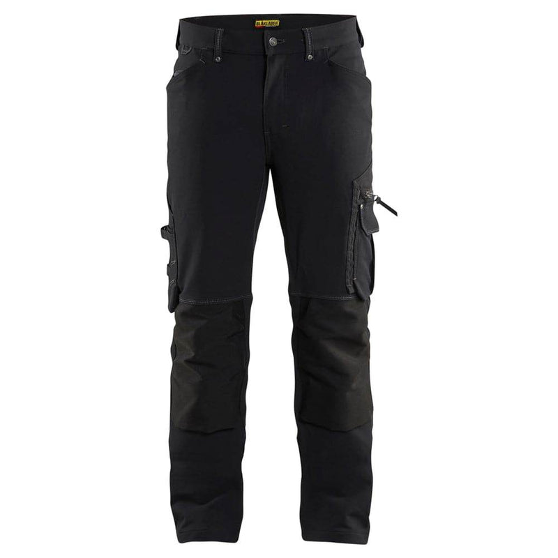 Blaklader 1989 4-Way Stretch Craftsmen Work Trousers - KNEE PAD TROUSERS
