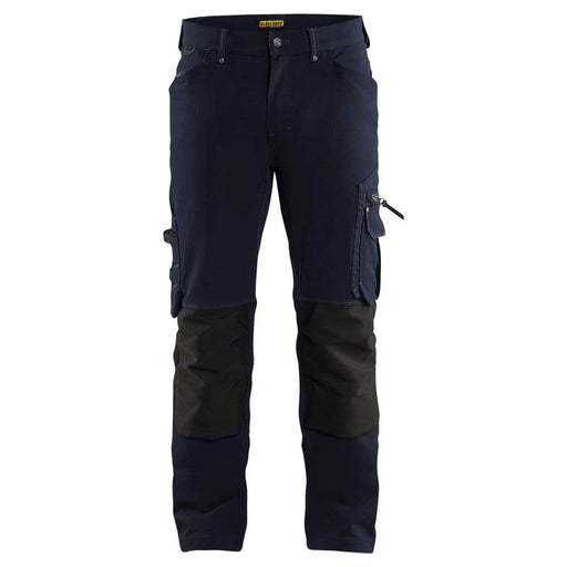 Blaklader 1989 4-Way Stretch Craftsmen Work Trousers - KNEE PAD TROUSERS