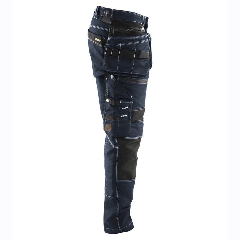 Blaklader 1990 Craftsmen Stretch Denim Holster Pocket Trouser X1900 - JEANS & DENIM TROUSERS
