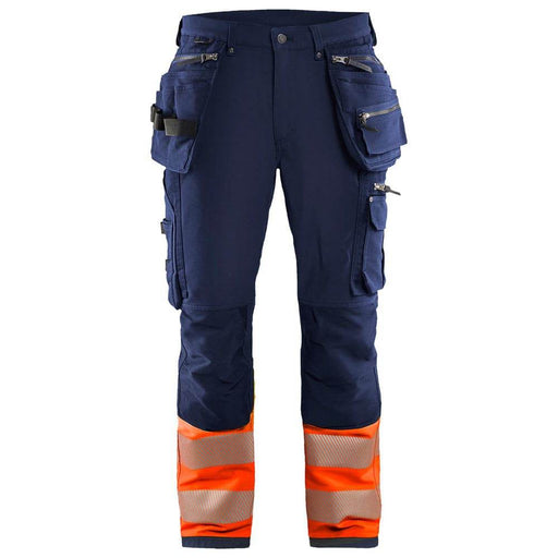 Blaklader 1993 Hi-Vis 4-Way Stretch Holster Pocket Work Trousers - HI-VIS TROUSERS