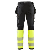 Blaklader 1993 Hi-Vis 4-Way Stretch Holster Pocket Work Trousers - HI-VIS TROUSERS
