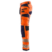 Blaklader 1997 Hi-Vis 4-Way Stretch Holster Pocket Kneepad Work Trousers - HI-VIS TROUSERS