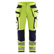 Blaklader 1997 Hi-Vis 4-Way Stretch Holster Pocket Kneepad Work Trousers - HI-VIS TROUSERS