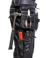 Blaklader 1999 Craftmens Denim Holster Pocket Stretch Work Trouser X1900 - KNEE PAD TROUSERS