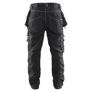 Blaklader 1999 Craftmens Denim Holster Pocket Stretch Work Trouser X1900 - KNEE PAD TROUSERS