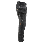 Blaklader 1999 Craftmens Denim Holster Pocket Stretch Work Trouser X1900 - KNEE PAD TROUSERS