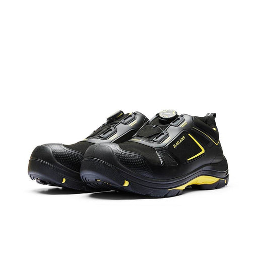 Blaklader 2471 Gecko Lightweight Safety Work Shoes Sizes Uk 2-13 PPE Workwear Black Yellow