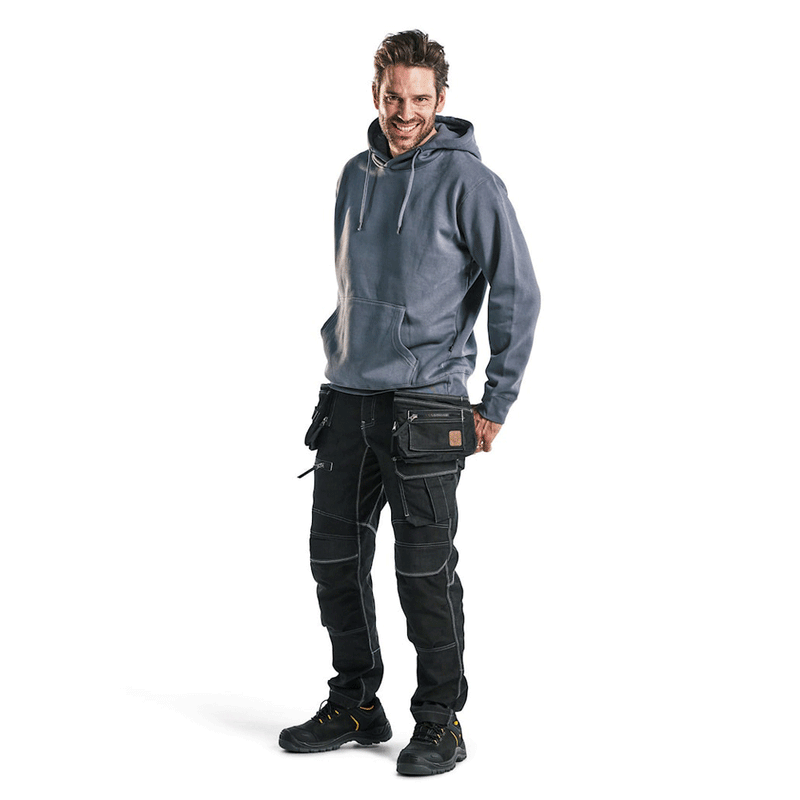 Blaklader 3396 Soft Work Hoodie with Zip Phone Pocket - HOODIES