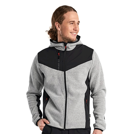 Blaklader 5940 Knitted Part Softshell Hooded Work Jacket - HOODIES