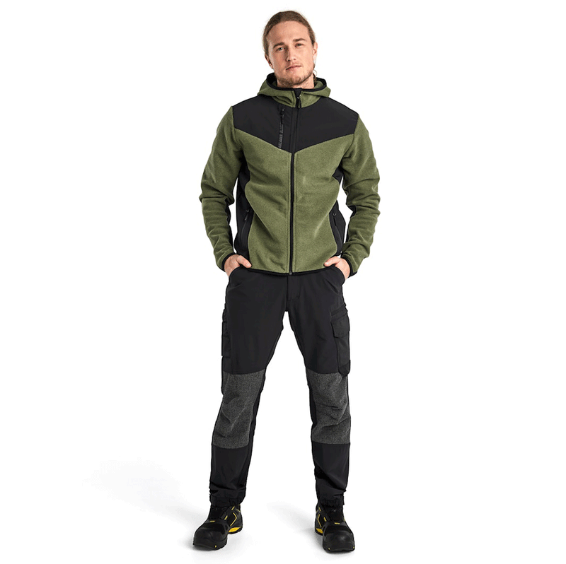 Blaklader 5940 Knitted Part Softshell Hooded Work Jacket - HOODIES