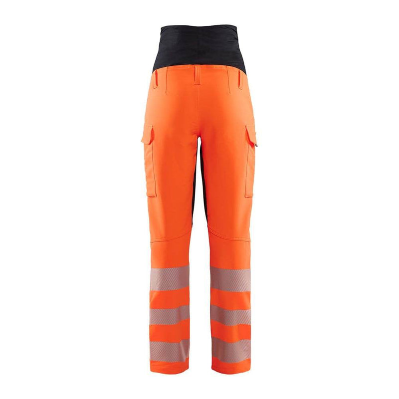 Blaklader 7100 Womens Hi-Vis 4-Way Stretch Maternity Work Trousers - WOMENS TROUSERS
