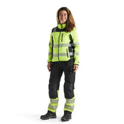 Blaklader 7193 Women's Hi-Vis 4-Way Stretch Holster Pocket Trousers - WOMENS HI-VIS CLOTHING