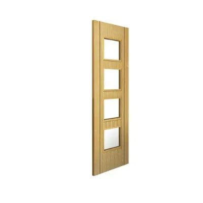 Blenheim Oak Pre Finished Glazed Internal Door - All Sizes - Doors