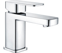 Bodelva Basin Mixer & Waste - Chrome -