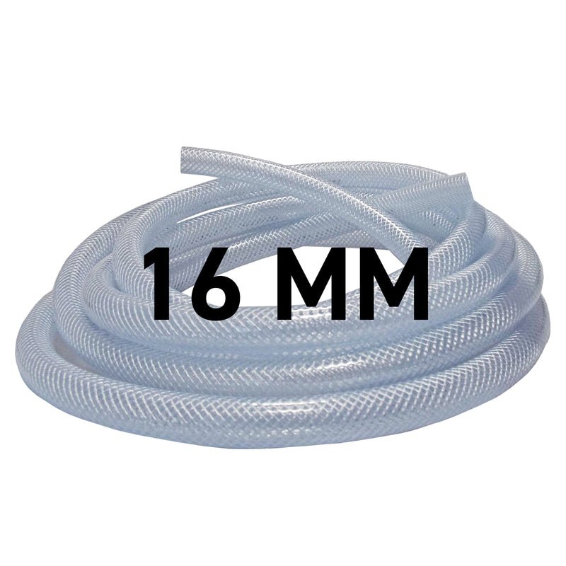 Clear Braided PVC Pipe 16mm*1.9mm - Hardware > Plumbing > Plumbing Pipes Tech Hose & Fittings