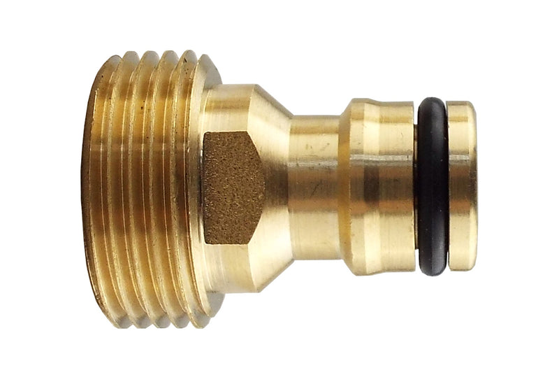 Tap Connector Snap-On Male - 3/4" BSPM Brass - Home & Garden > Lawn & Garden Garden watering