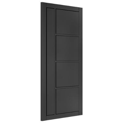 Brixton Black Prefinished Internal Door - All Sizes - Doors