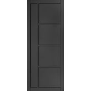 Brixton Black Prefinished Internal Door - All Sizes - Doors
