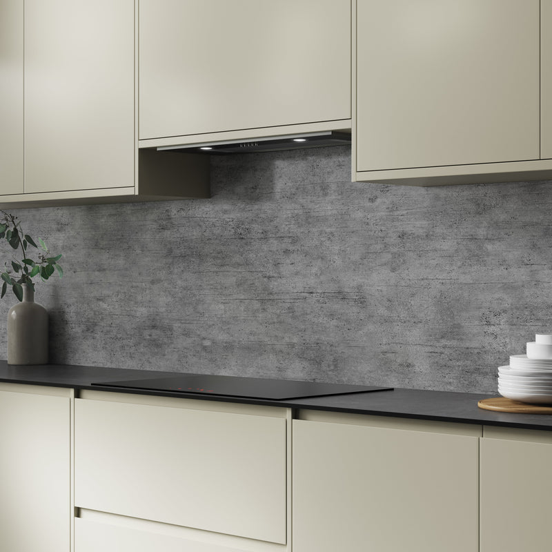 Bushboard Alloy Brooklyn Concrete Aluminium Feature Kitchen Splashback